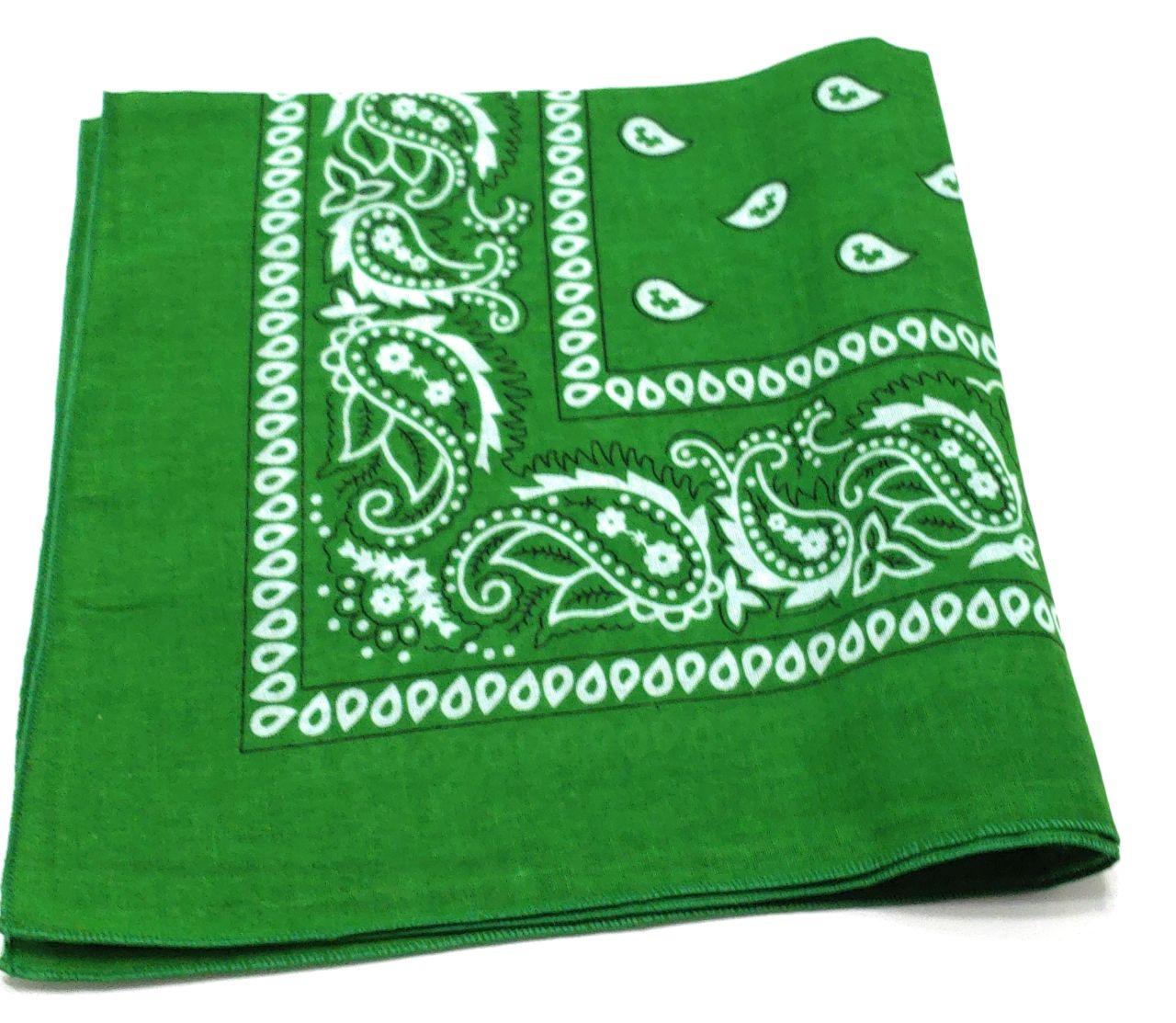 Paisley Cotton Bandana 27X27 (Dozen Pack)