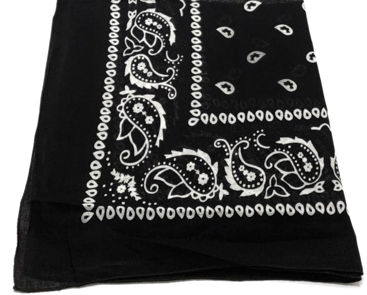 Paisley Cotton Bandana 27X27 (Dozen Pack)