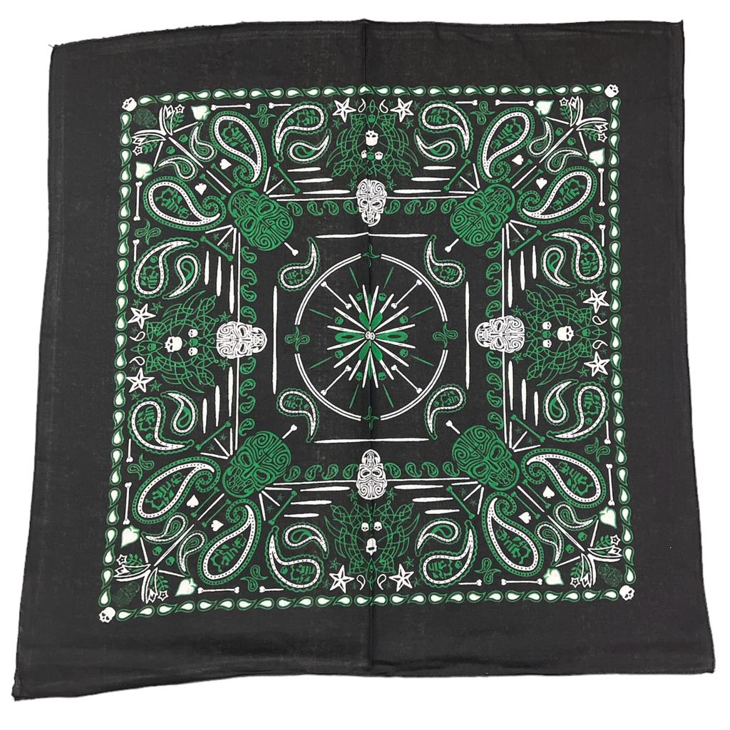 Biker Skull Design Bandanas Dozen Pack 22X22 (9 Styles)