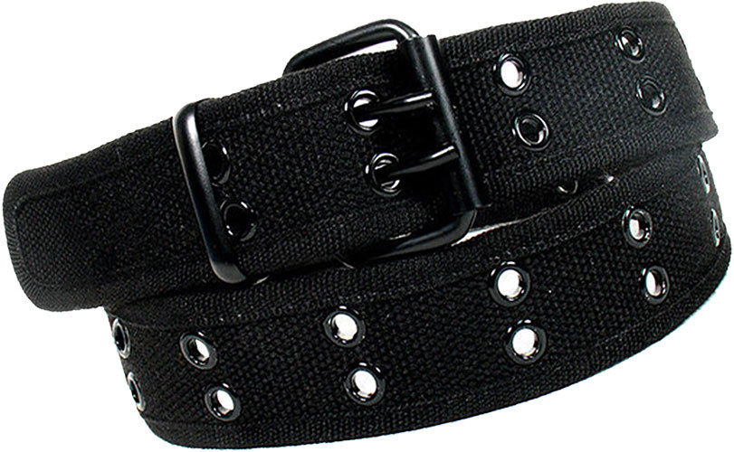 2 hole Fabric grommet Belts Dozen Pack (25 colors)